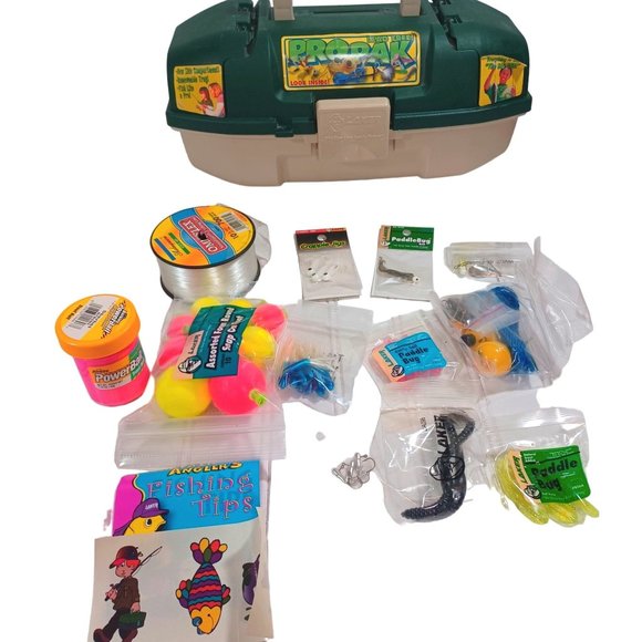 Vintage Unused FULL Lures Bait Laker Child  Kid Boy Propak Fishing Tackl… - Picture 6 of 11